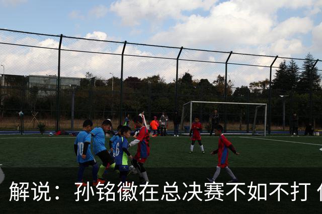 解说：孙铭徽在总决赛不如不打 但大家对他的批评是有点过了